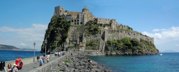 The island of Ischia’s Aragonese Castle