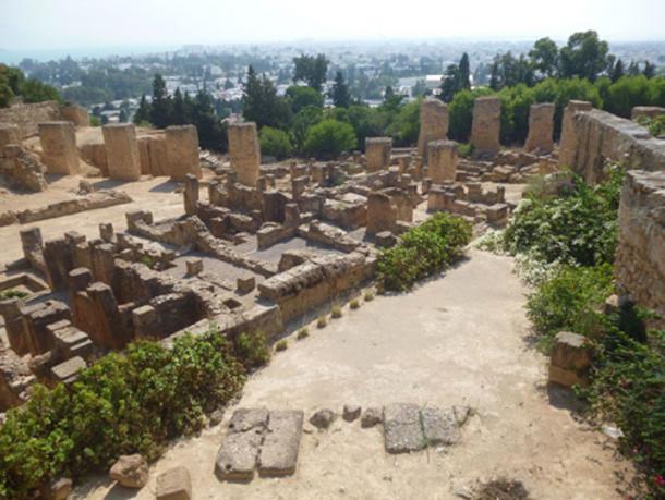 Archaeological site of Carthage, city established by the Phoenicians. (Eric00000007 / CC BY-SA 3.0)