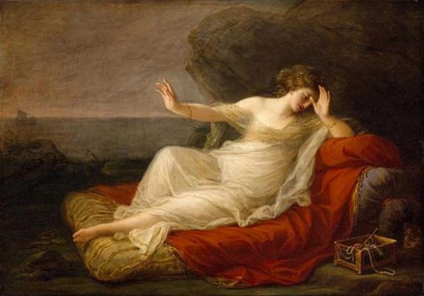 ‘Ariadne Abandoned by Theseus’ (1774) by Angelica Kauffman.