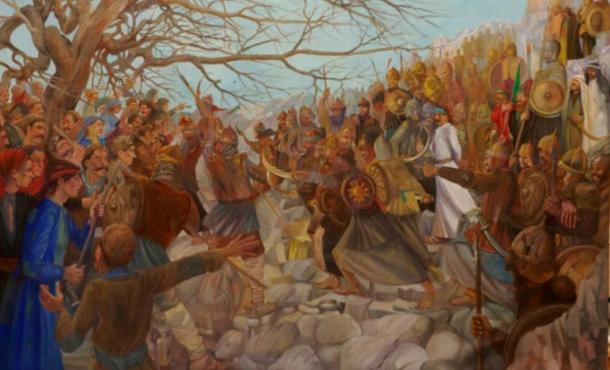 Arrest of Babek Khorramdin (c.a. 800 AD), 2009 Tehran