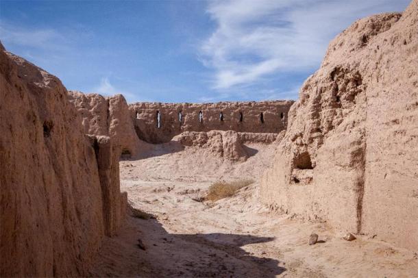 Arrow slits at Ayaz Kala fortress. (AnyaNewrcha /Adobe Stock)