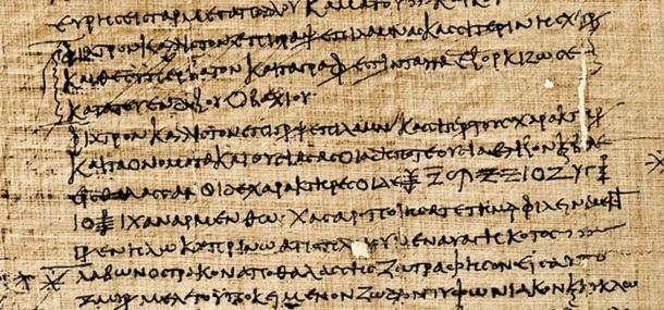 Asterisk, Greek papyri.