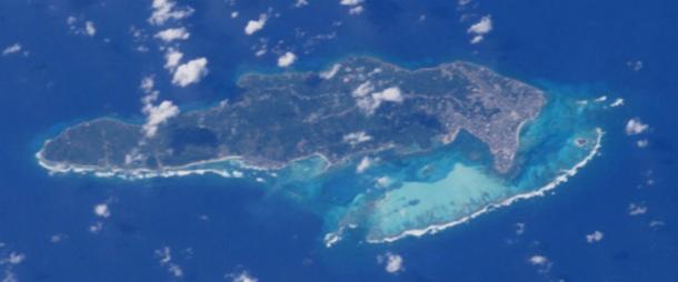 Astronaut’s Photograph of San Andrés Island by NASA-Johnson Space Center. “Astronaut Photography of Earth - Display Record.” (Public Domain)