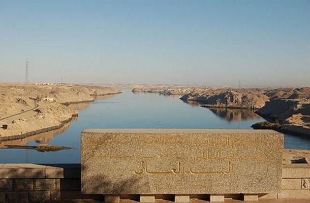 A view of Aswan High Dam