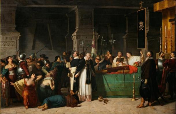 Atahualpa, of the Inca Empire, was executed by the Spanish. (DcoetzeeBot / Public Domain)