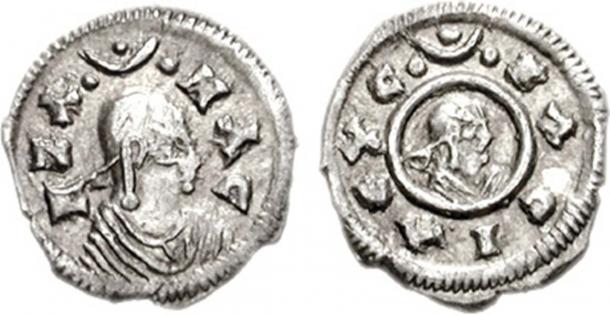 Coin of the Axumite king Ezana 