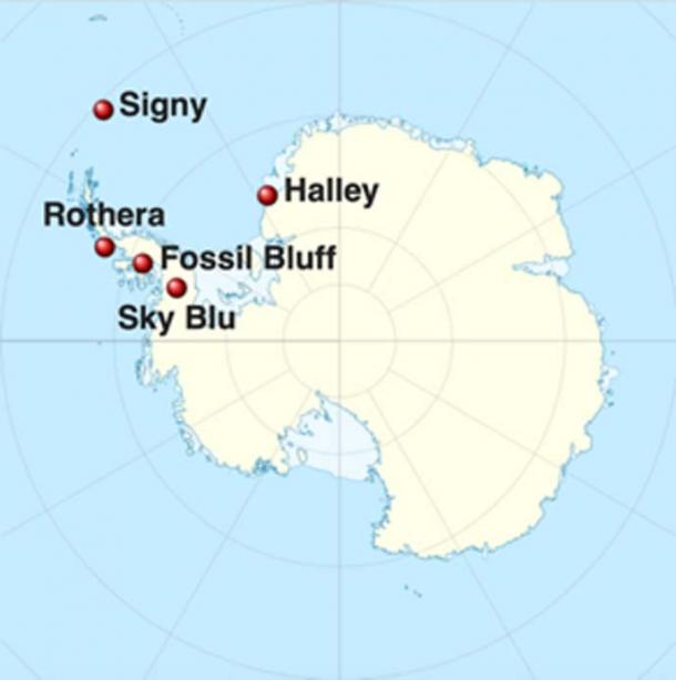 BAS，研究冷冻生命形式的团队，英国南极领地的研究站。 （乌鸦 / CC BY-SA 3.0）