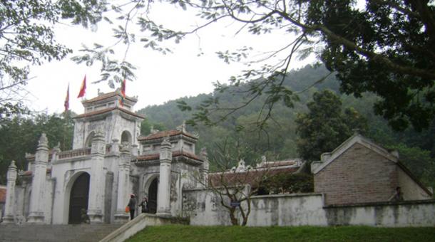The Bà Triệu temple, Thanh Hóa province, Vietnam.