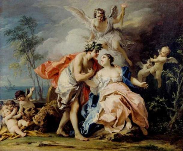 ‘Bacchus and Ariadne’ (c. 1740-1742) by Jacopo Amigoni.