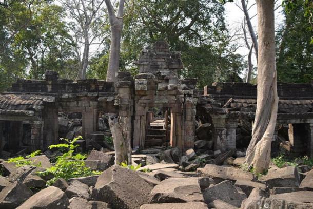 Banteay Chhmar Temple entrance. (CC BY-SA)