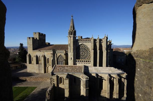 Basilique Saint-Nazaire , Cité of Carcassonne. (arenysam / Adobe)