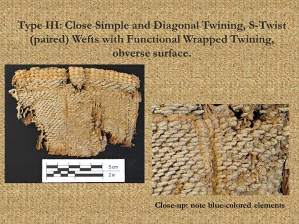 Basket and mat remnants show they were made from various materials, including reeds that basket makers still use today. Some of the baskets were made from cotton and were dyed with the oldest known dyes in the Americas.