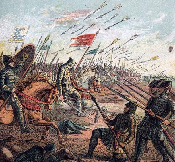 The Battle of Hastings, fought between the Anglo Saxons and the Normans on British soil 