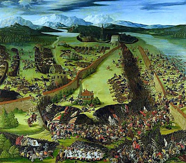 La Batalla de Pavía.