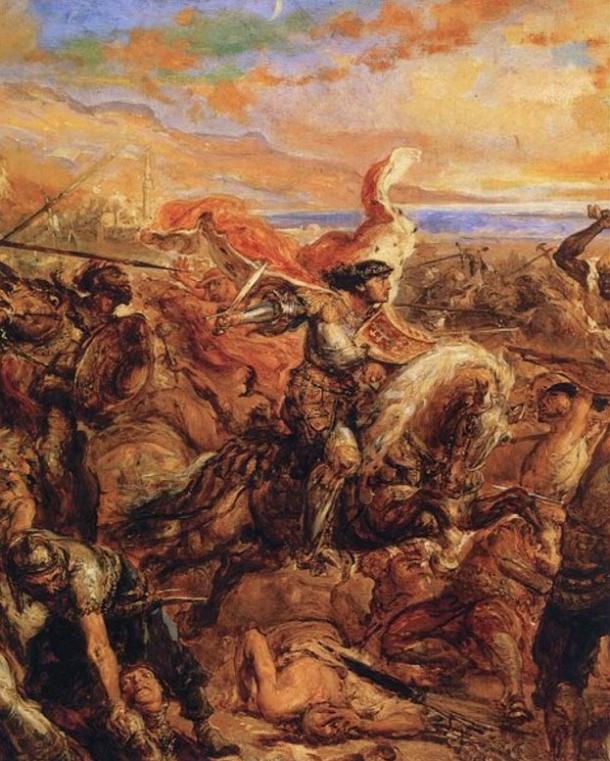 Wladyslaw III at the Battle of Varna, by Jan Matejko.