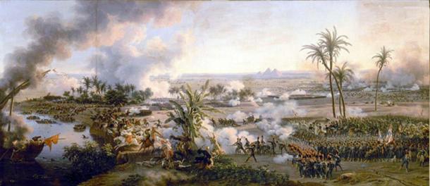 The Battle of the Pyramids, Louis-François, Baron Lejeune, 1808 