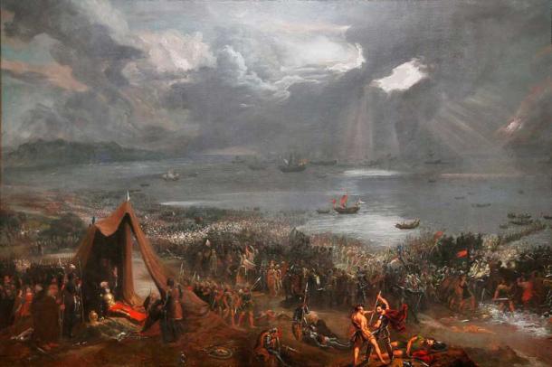 The Battle of Clontarf by Hugh Frazer, 1826. (Public domain)