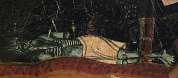 Beelzebub from Russian icon of Harrowing of Hell (Tretyakov Gallery/CC BY-SA 3.0)