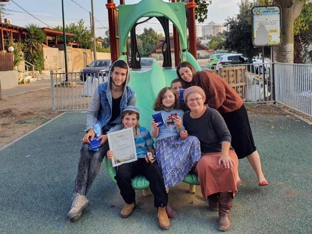 Zvi Ben-David was on a family holiday when he discovered the priceless fertility goddess amulet. (IAA)