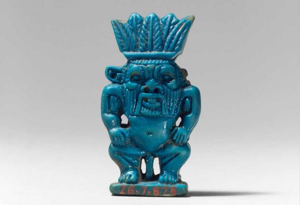 In ancient Egypt, Bes was a god used to avert evil. The Bes amulet was a popular amulet. (Public domain)