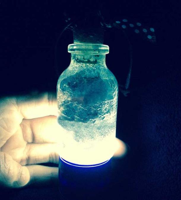 He quickly took the Bottle of Life. (CC0)