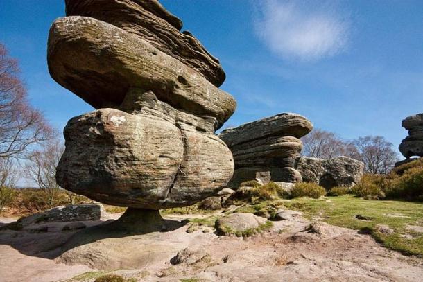 Remarkable Brimham rock formations, North Yorkshire