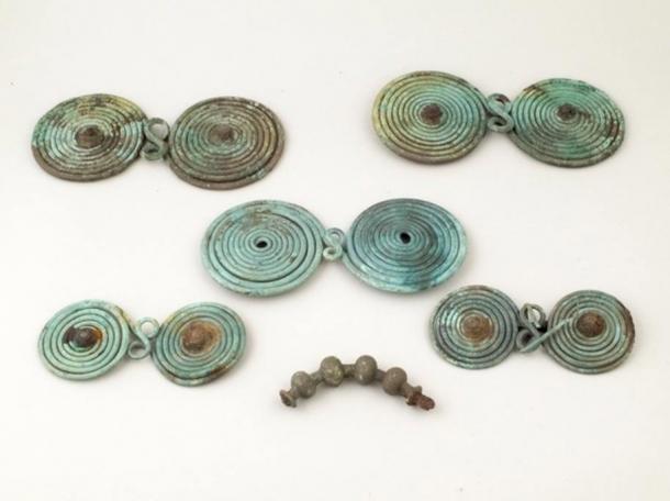 Bronze brooches
