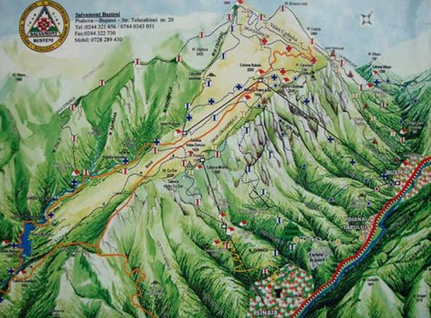 Secrets within the Bucegi Mountains