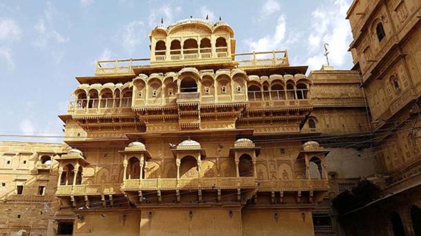 Building inside Jaisalmer Fort.