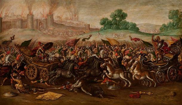 The Burning of Jerusalem by Nebuchadnezzar’s Army (1630-1660)