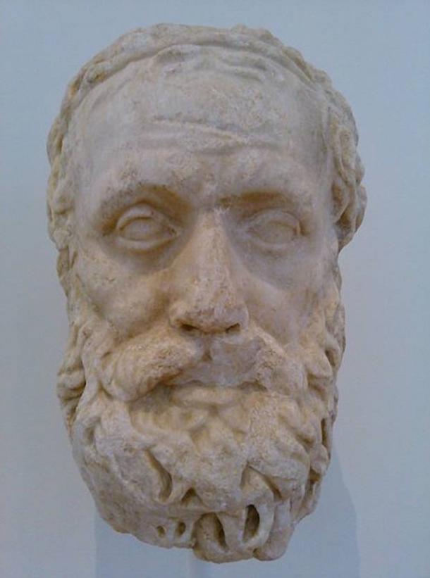 Bust of Aeschylus.