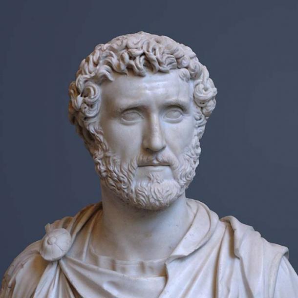 Bust of Antoninus Pius, at Glyptothek, Munich