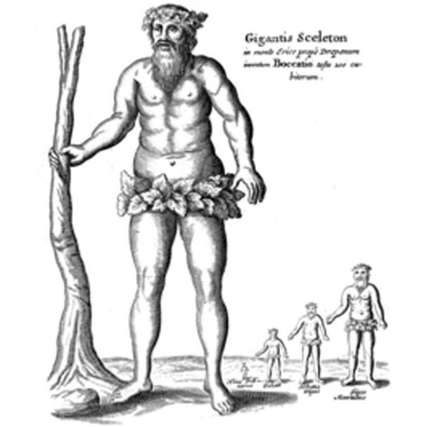 By the year 1664 when Athanasius Kircher published Mundus Subterraneus, giants were already an accepted feature of history. (Shyamal / Public Domain)