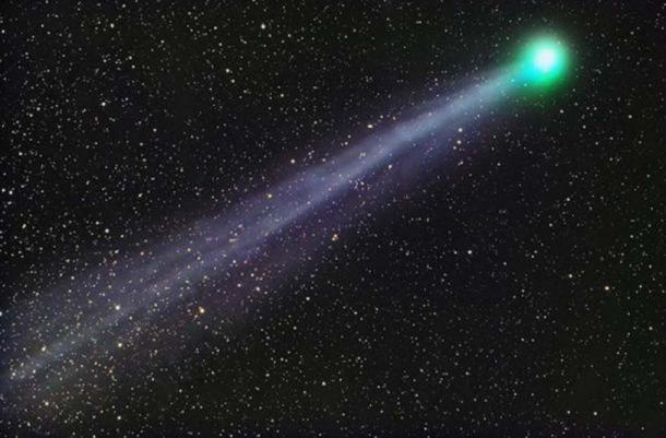 C/2014 Q2 (Lovejoy) is a long-period comet discovered on 17 August 2014 by Terry Lovejoy. This photograph was taken from Tucson, Arizona, using a Sky-Watcher 100mm APO telescope and SBIG STL-11000M camera. (John Vermette/ CC BY SA 4.0 )