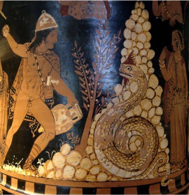 Cadmus, the Greek mythological figure who is said to have created orichalcum 