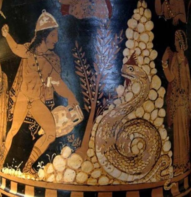 Cadmus, the Greek mythological figure who is said to have created orichalcum.