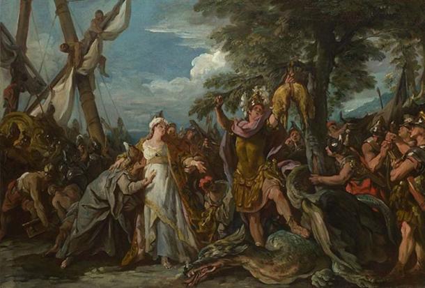 The Capture of the Golden Fleece by Jean Francois de Troy.
