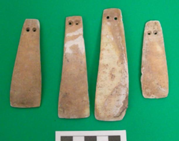 Caranqui Culture Shell Pendants, Ecuador
