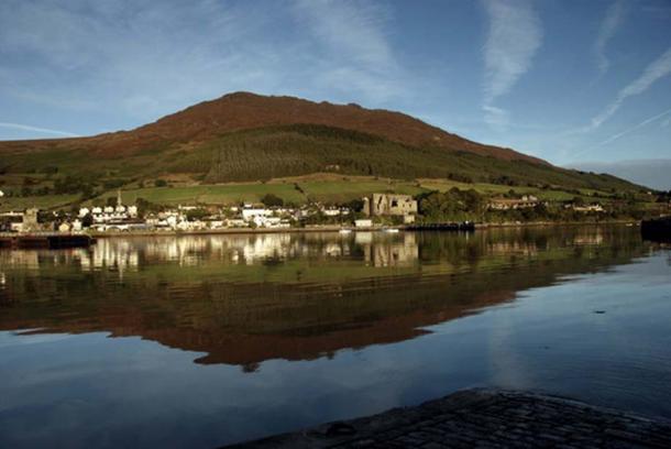Carlingford from across the harbor.