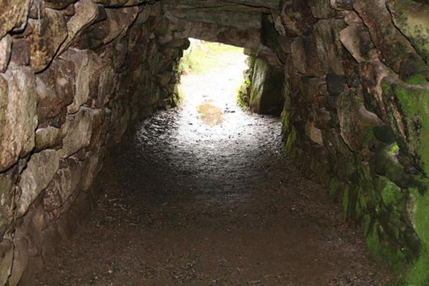 Carn Euny fogou in Cornwall