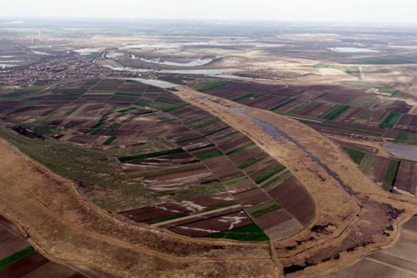 The Carpathian Basin extends across parts of central and southeast Europe, with the vast Pannonian Plain lying at its center, with the River Danube cutting through it. (UCD)