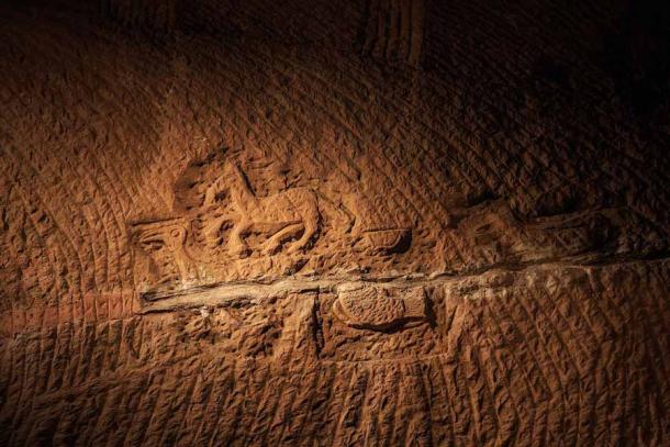 Tallados descubiertos dentro de las Cuevas de Longyou. (Zhangzhugang / CC BY-SA 4.0)
