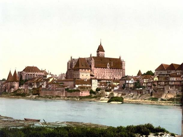 Castle in 1890/1905, during the German Empire. 