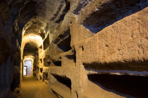 The Catacomb of Callixtus in Rome would have held approximately half a million bodies. (SomethingIrish / Adobe Stock)