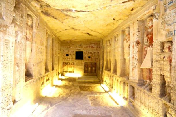 Catacombs. (Egyptian Ministry of Antiquities)