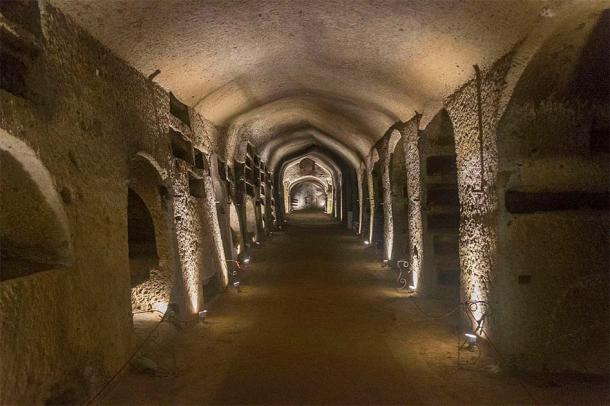 The famous Catacombs of Saint Gennaro in Naples. (Dominik Matus / CC BY-SA 4.0)