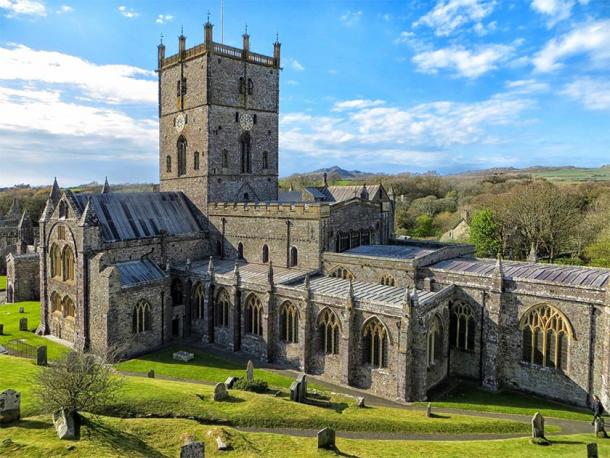 St Davids Cathedral, current day, restored to its 1181 appearance. (DayTM / Public Domain)