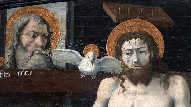 The Catholic Trinity, circa 1450, France.
