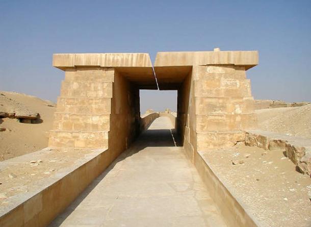 Causeway of the Pyramid of Unas