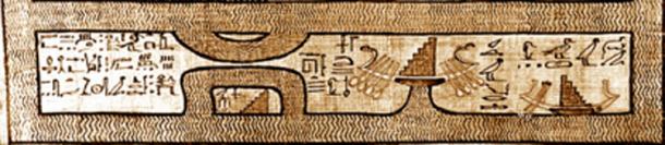 Figure 4. Celestial barque from the Egyptian Book of the Dead.